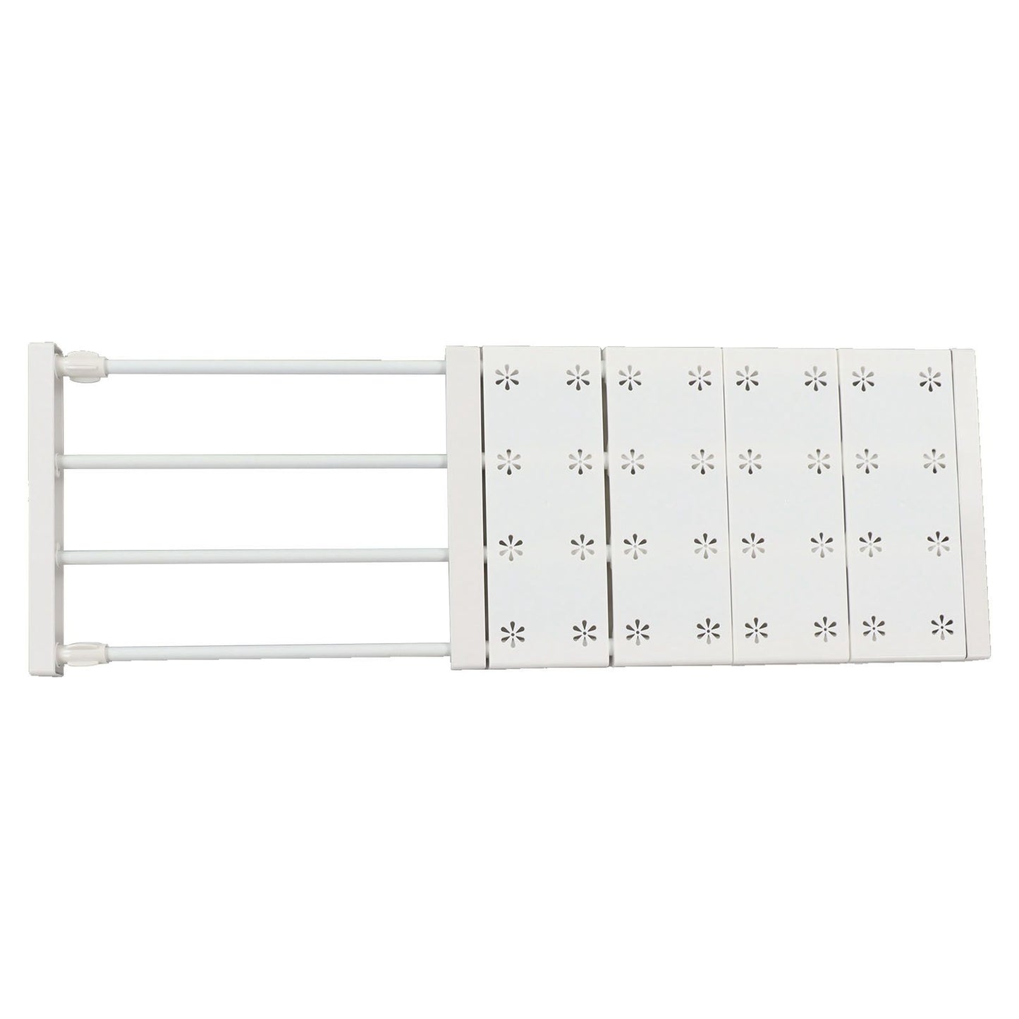 Wardrobe Partition Board Storage Extendable Rod Space Saving Layered Partition Board for Cabinet 18.9-31.5in V1294-YM0521-3117230020113