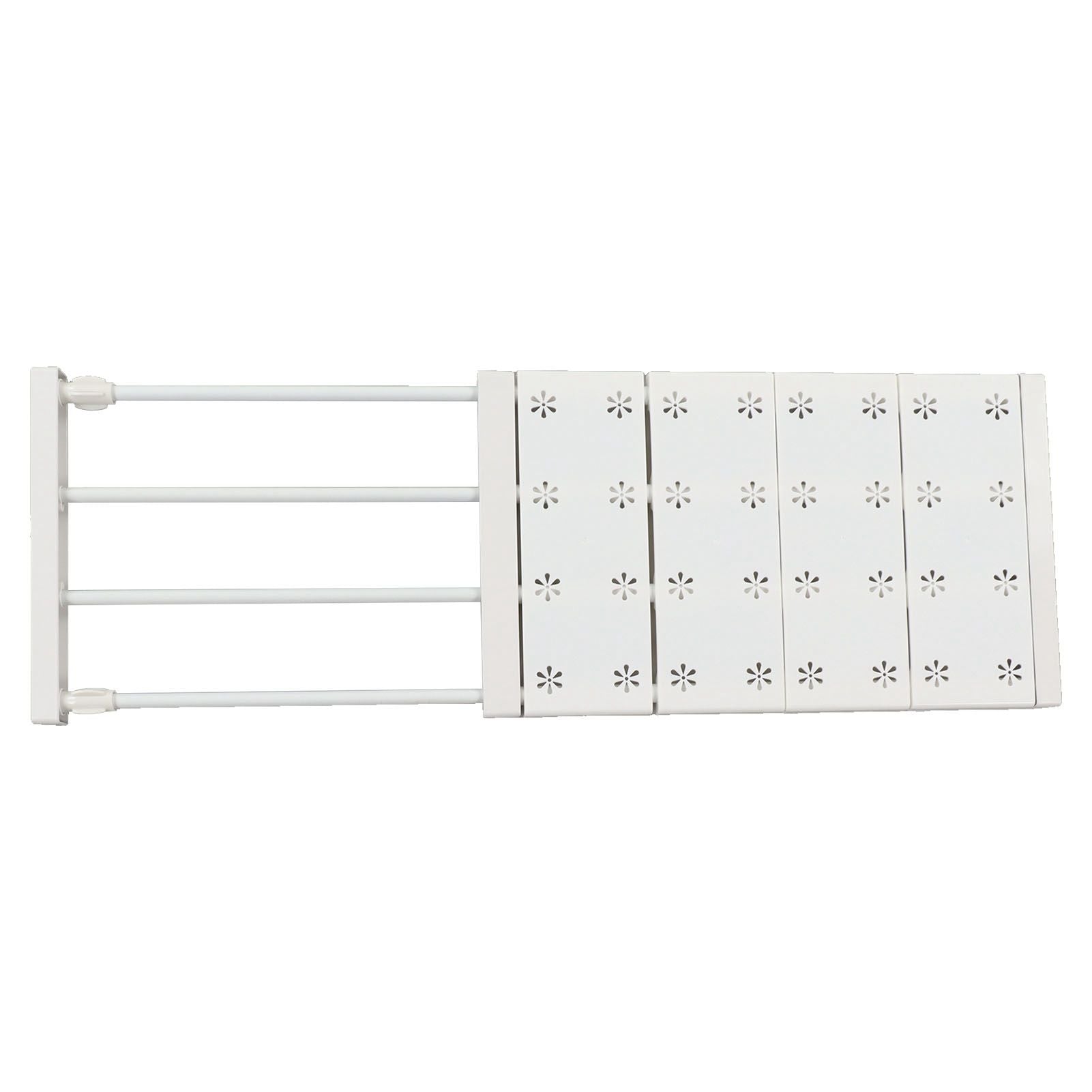 Wardrobe Partition Board Storage Extendable Rod Space Saving Layered Partition Board for Cabinet 18.9-31.5in V1294-YM0521-3117230020113