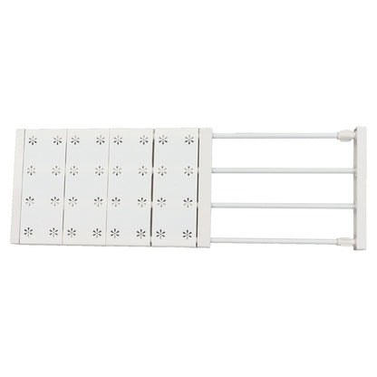 Wardrobe Partition Board Storage Extendable Rod Space Saving Layered Partition Board for Cabinet 18.9-31.5in V1294-YM0521-3117230020113