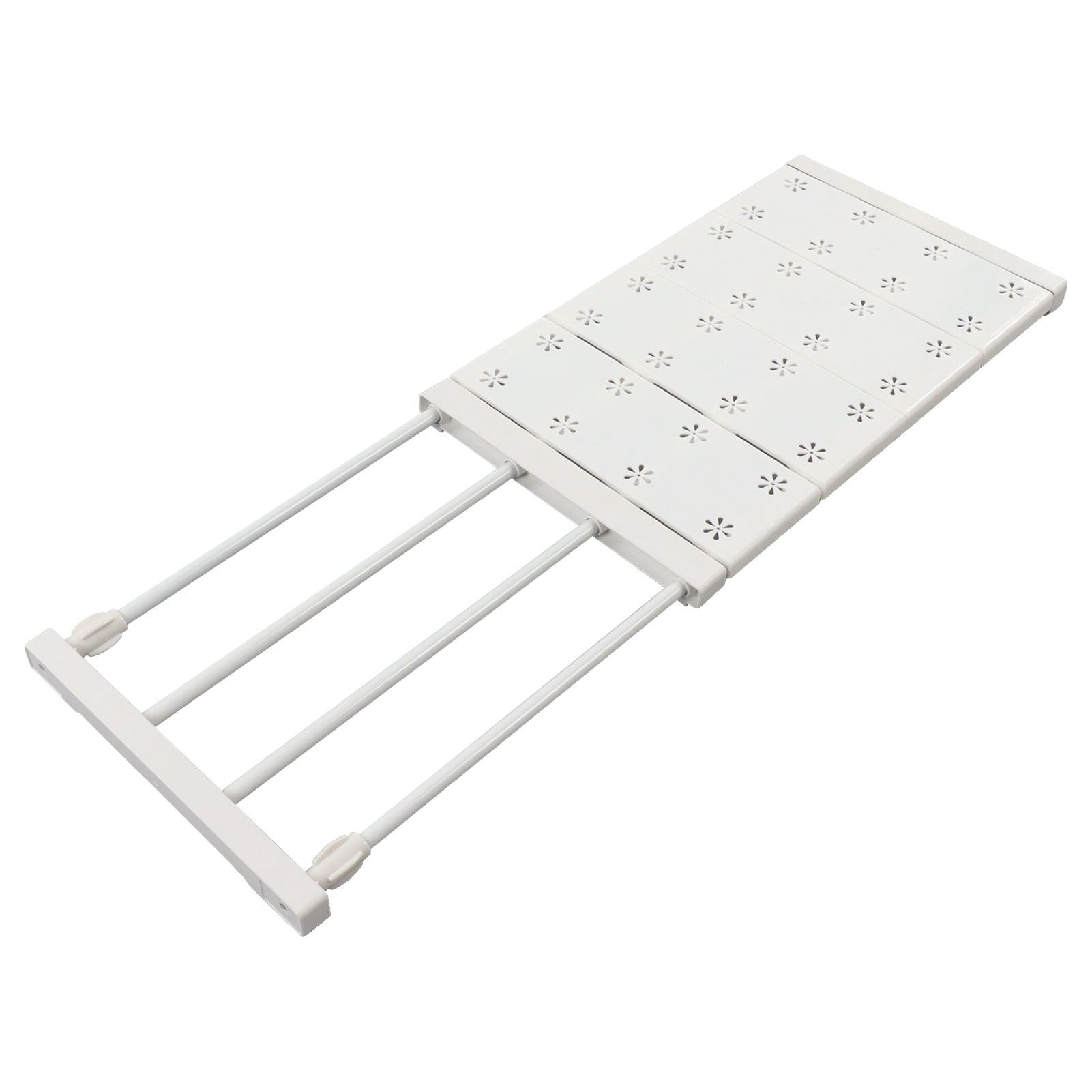 Wardrobe Partition Board Storage Extendable Rod Space Saving Layered Partition Board for Cabinet 18.9-31.5in V1294-YM0521-3117230020113