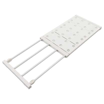 Wardrobe Partition Board Storage Extendable Rod Space Saving Layered Partition Board for Cabinet 18.9-31.5in V1294-YM0521-3117230020113