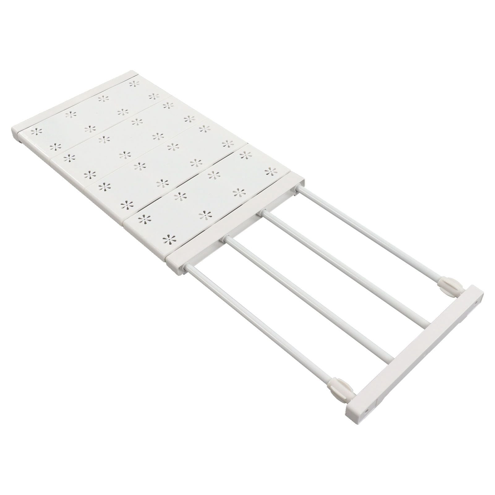 Wardrobe Partition Board Storage Extendable Rod Space Saving Layered Partition Board for Cabinet 18.9-31.5in V1294-YM0521-3117230020113