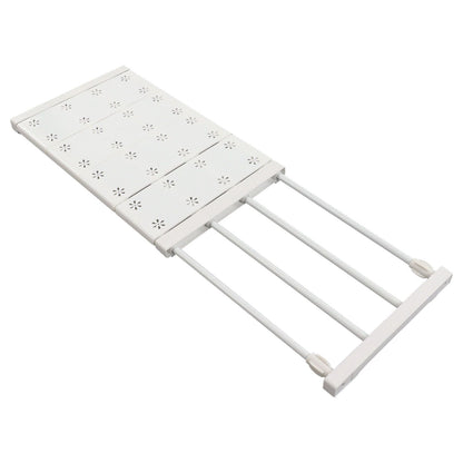 Wardrobe Partition Board Storage Extendable Rod Space Saving Layered Partition Board for Cabinet 18.9-31.5in V1294-YM0521-3117230020113