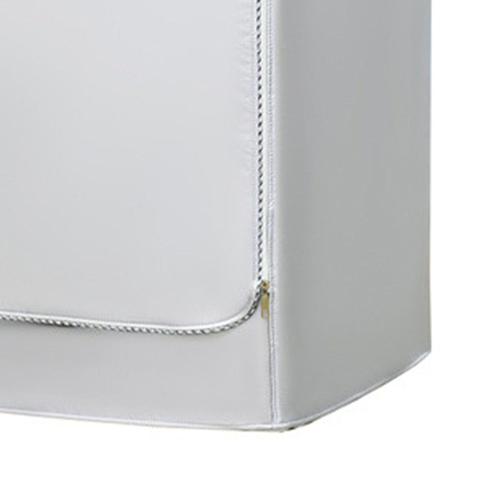Washing Machine Cover Waterproof Dustproof Sunscreen for Fully Automatic Washer Silvering Oxford Cloth Piping V1294-YM0521-3117230020611