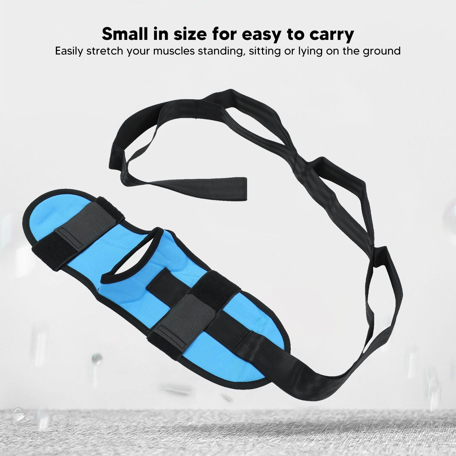Leg Stretching Strap Muscle Relaxing High Elasticity Improve Flexibility Rehabilitation Foot Stretch Strap V1294-YM0521-3117230022512