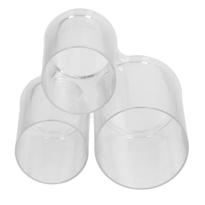Clear Round Plastic Makeup Container Transparent Cylinder Makeup Brush Holder Organizer V1294-YM0521-3117230023211