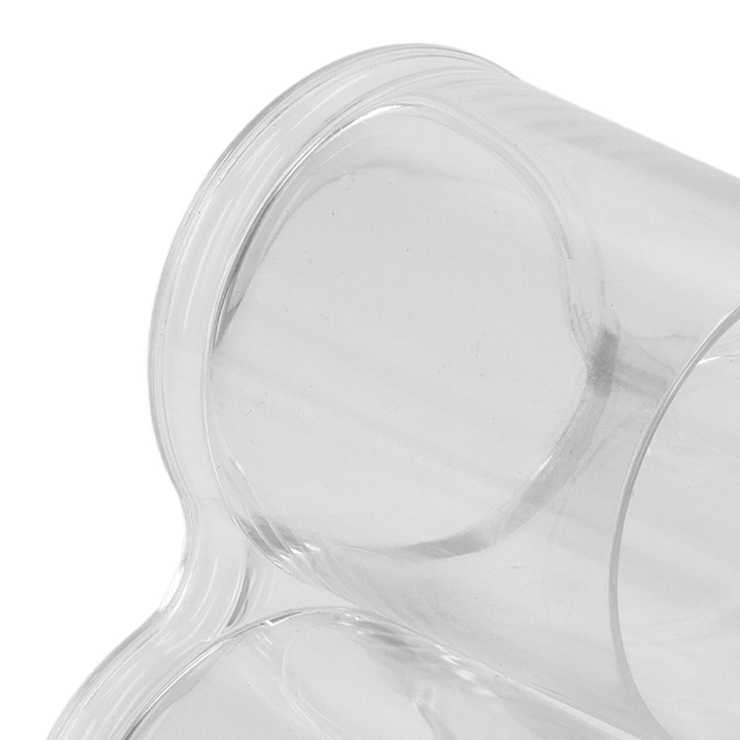 Clear Round Plastic Makeup Container Transparent Cylinder Makeup Brush Holder Organizer V1294-YM0521-3117230023211