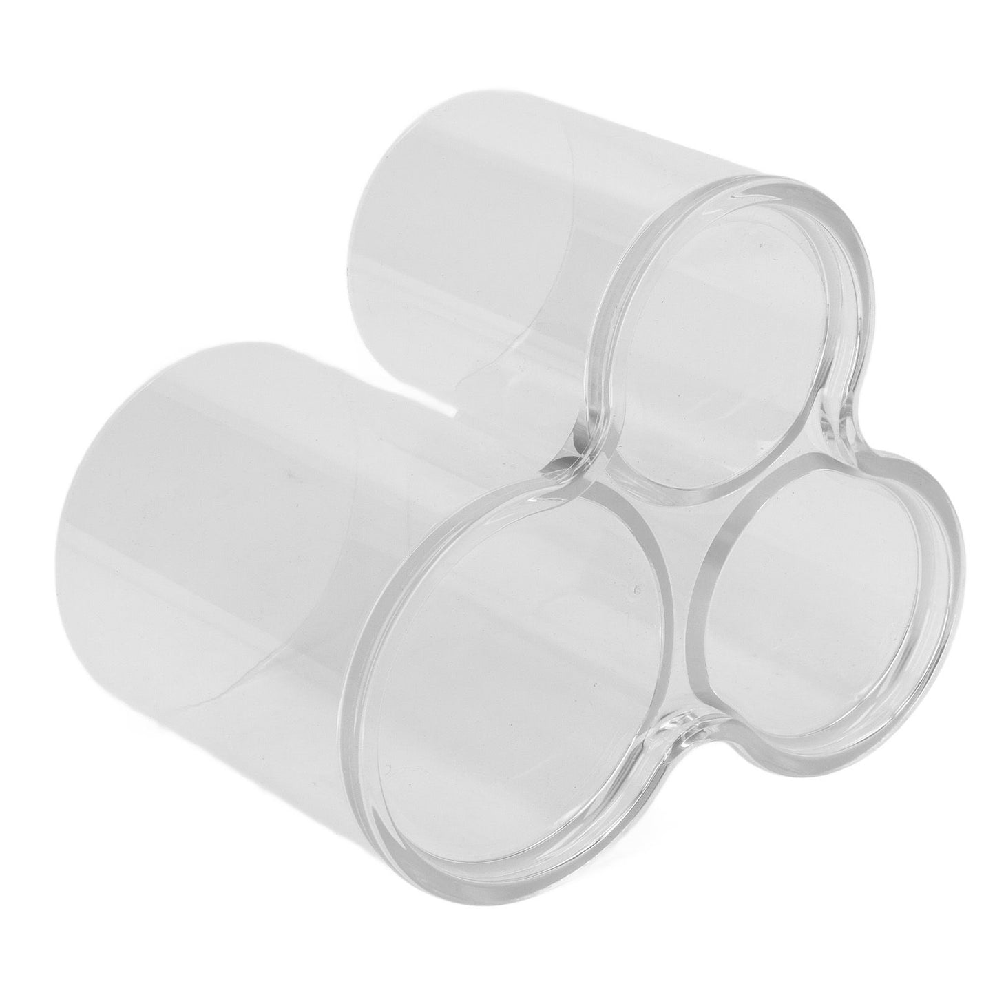Clear Round Plastic Makeup Container Transparent Cylinder Makeup Brush Holder Organizer V1294-YM0521-3117230023211