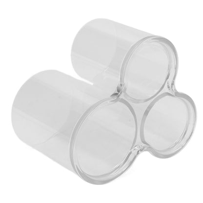 Clear Round Plastic Makeup Container Transparent Cylinder Makeup Brush Holder Organizer V1294-YM0521-3117230023211