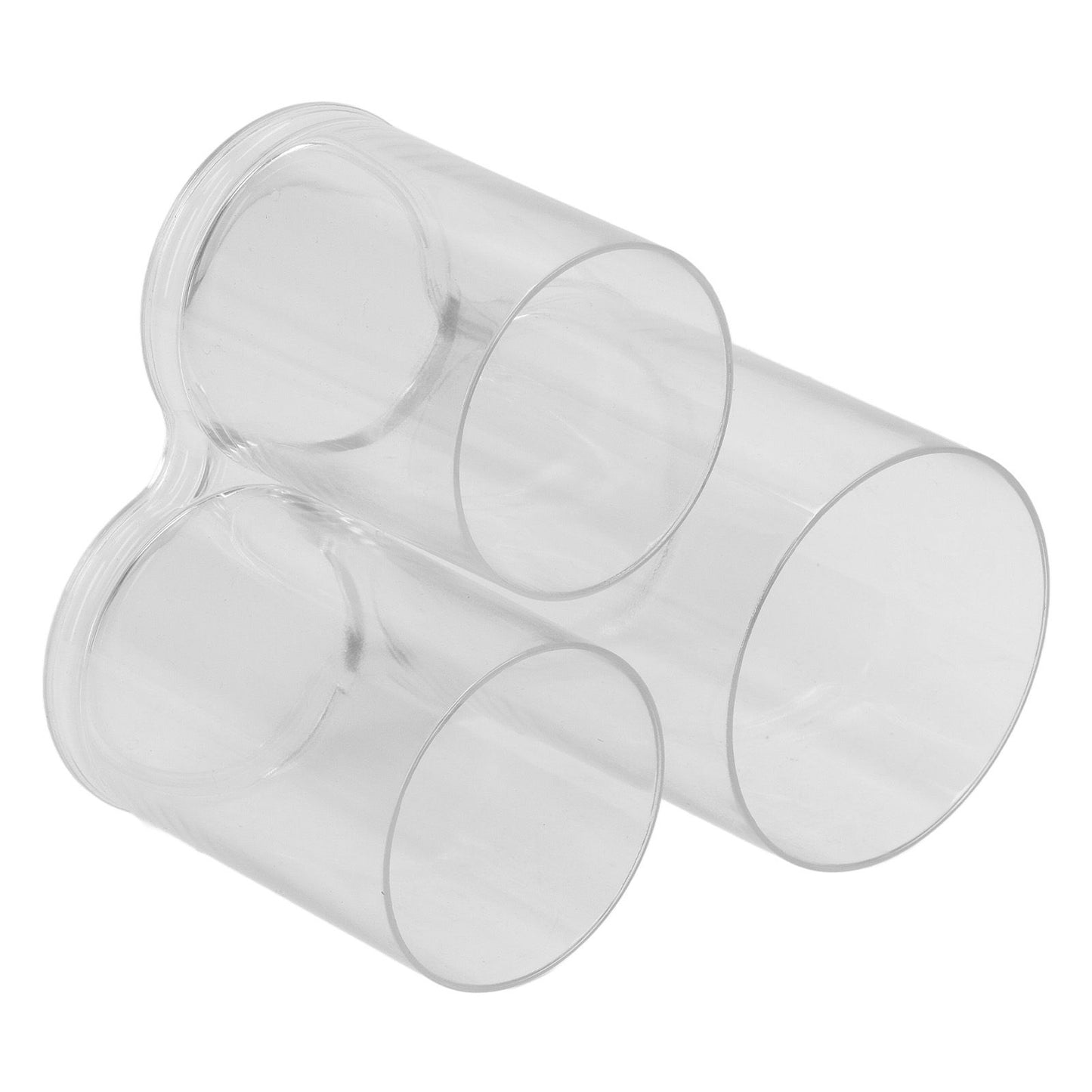 Clear Round Plastic Makeup Container Transparent Cylinder Makeup Brush Holder Organizer V1294-YM0521-3117230023211