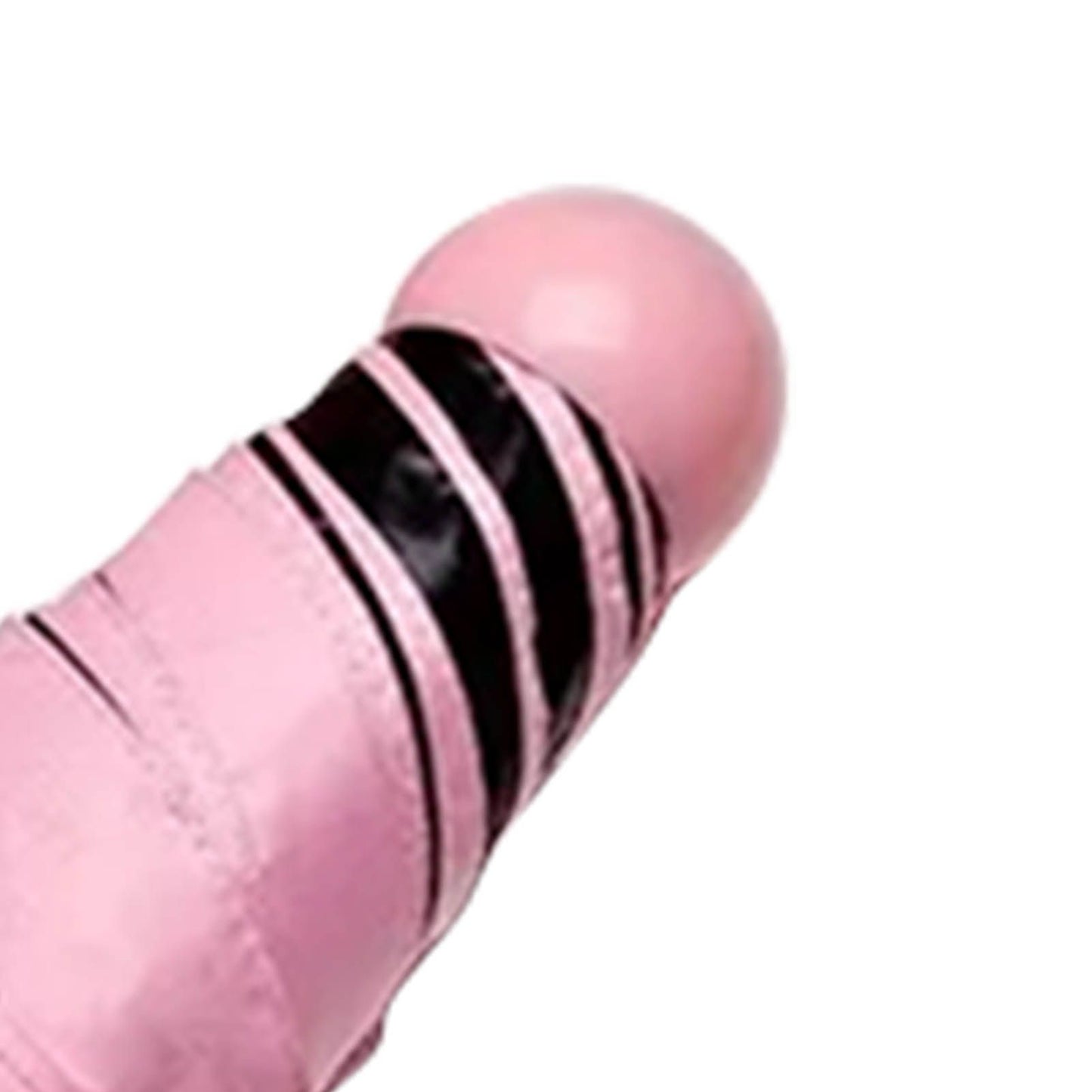 Pocket Umbrella Mini Compact Foldable Umbrella Pink for Sunny and Rainny Days 6 Umbrella Ribs V1294-YM0521-3117230024011