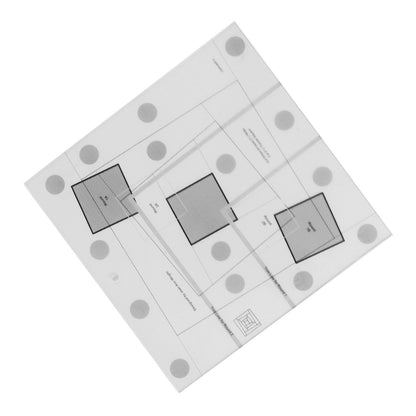 Log Cabin Quilt Ruler Transparent Acrylic Quilting Ruler Log Cabin Trim Tool V1294-YM0521-3117230027312