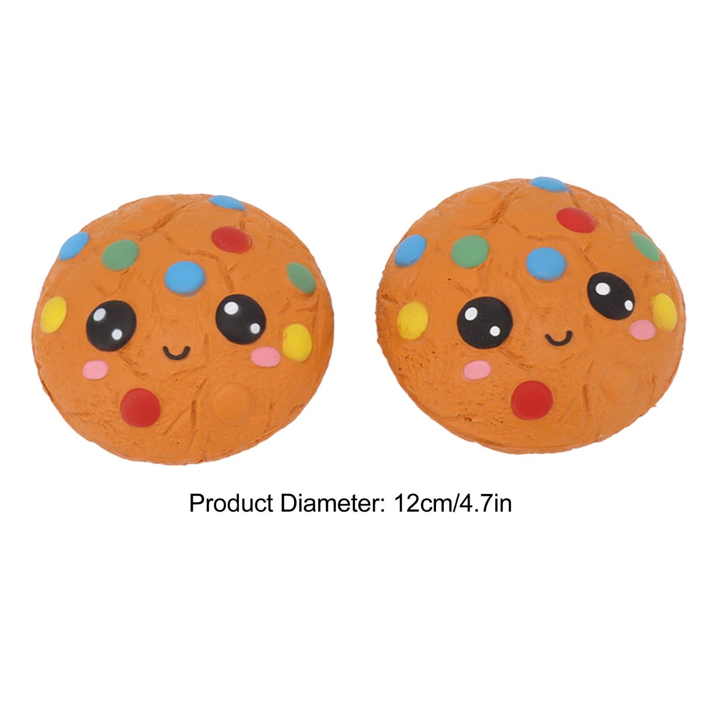 2 Pcs Bread Decompression Toy Interest Slow Rebound Decompression Toy Release Emotion Bread Stress Relieve V1294-YM0521-3117230030011
