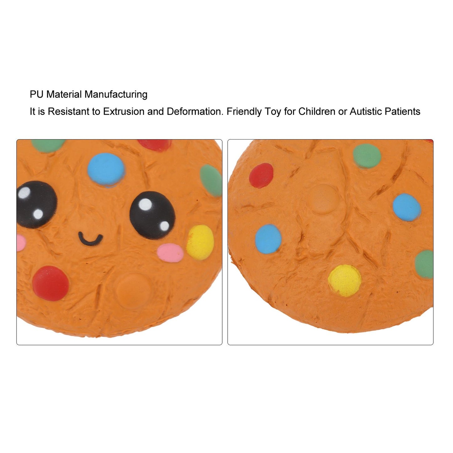 2 Pcs Bread Decompression Toy Interest Slow Rebound Decompression Toy Release Emotion Bread Stress Relieve V1294-YM0521-3117230030011