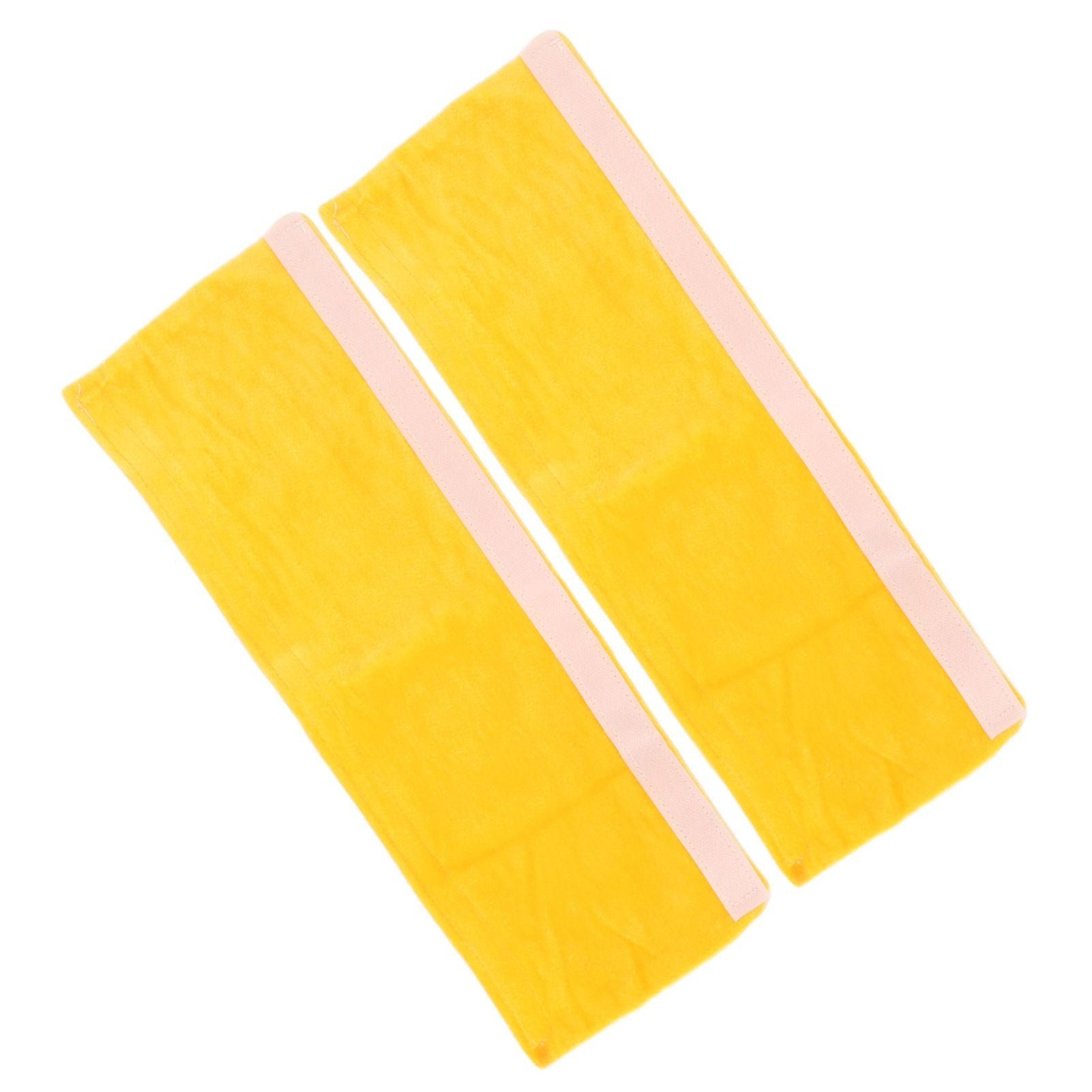 2pcs Refrigerator Door Handle Covers Soft Dustproof Refrigerator Handle Gloves for Kitchen Dining Yellow V1294-YM0521-3117230030911