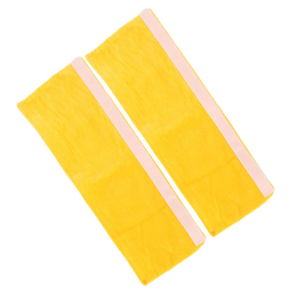 2pcs Refrigerator Door Handle Covers Soft Dustproof Refrigerator Handle Gloves for Kitchen Dining Yellow V1294-YM0521-3117230030911