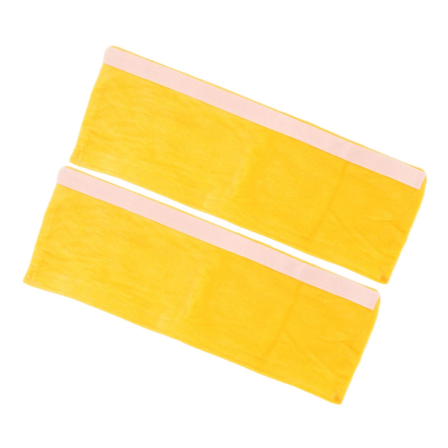 2pcs Refrigerator Door Handle Covers Soft Dustproof Refrigerator Handle Gloves for Kitchen Dining Yellow V1294-YM0521-3117230030911
