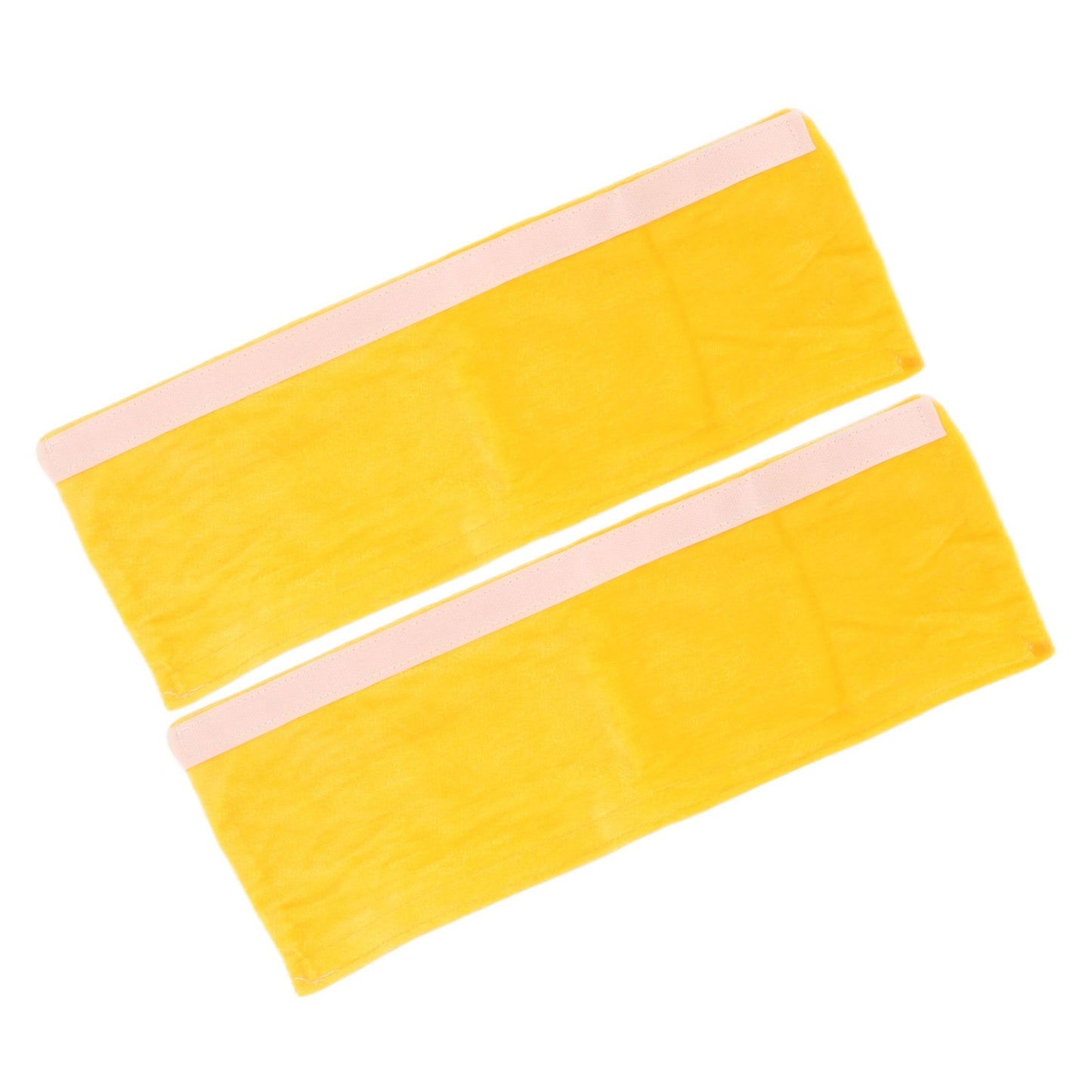 2pcs Refrigerator Door Handle Covers Soft Dustproof Refrigerator Handle Gloves for Kitchen Dining Yellow V1294-YM0521-3117230030911
