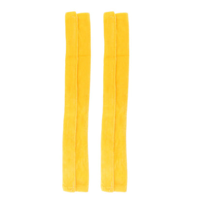 2pcs Refrigerator Door Handle Covers Soft Dustproof Refrigerator Handle Gloves for Kitchen Dining Yellow V1294-YM0521-3117230030911
