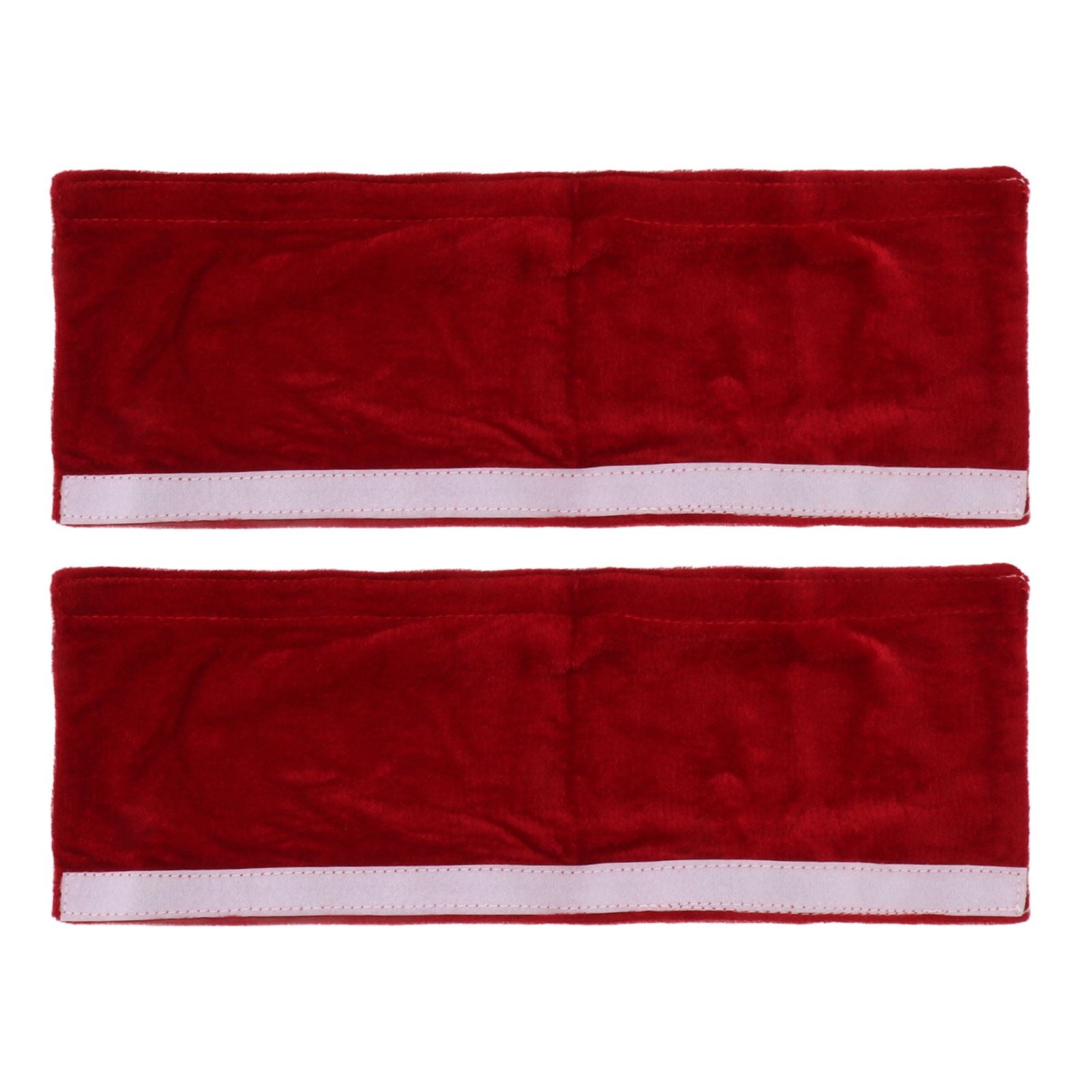 2pcs Refrigerator Door Handle Covers Soft Dustproof Refrigerator Handle Gloves for Kitchen Dining Claret V1294-YM0521-3117230030912