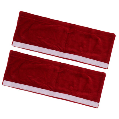 2pcs Refrigerator Door Handle Covers Soft Dustproof Refrigerator Handle Gloves for Kitchen Dining Claret V1294-YM0521-3117230030912