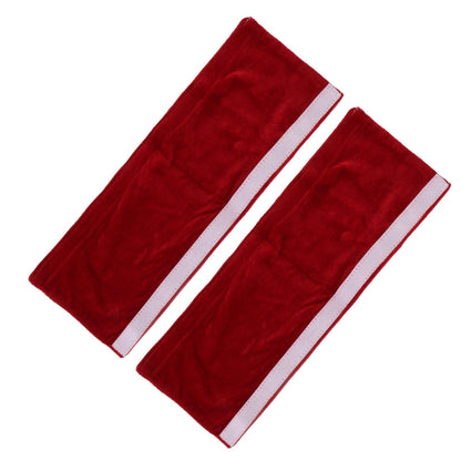 2pcs Refrigerator Door Handle Covers Soft Dustproof Refrigerator Handle Gloves for Kitchen Dining Claret V1294-YM0521-3117230030912