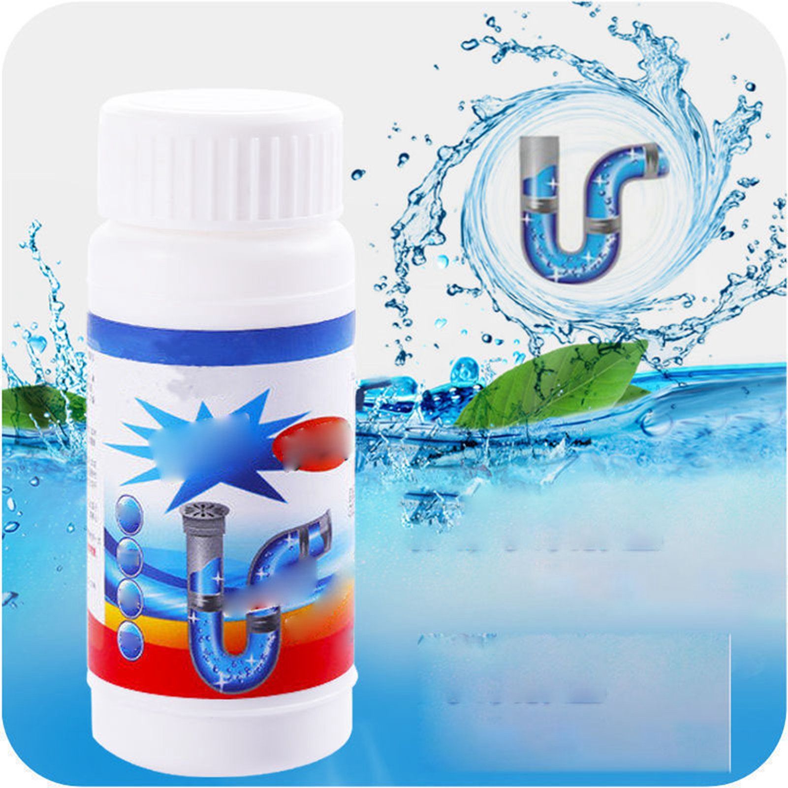 5Pcs Drain Clog Remover Powerful Pipe Cleaning Powder for Kitchen Sink Drain Toilet Pipeline Cleaning Tool V1294-YM0521-3117230034611