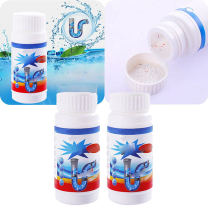 5Pcs Drain Clog Remover Powerful Pipe Cleaning Powder for Kitchen Sink Drain Toilet Pipeline Cleaning Tool V1294-YM0521-3117230034611