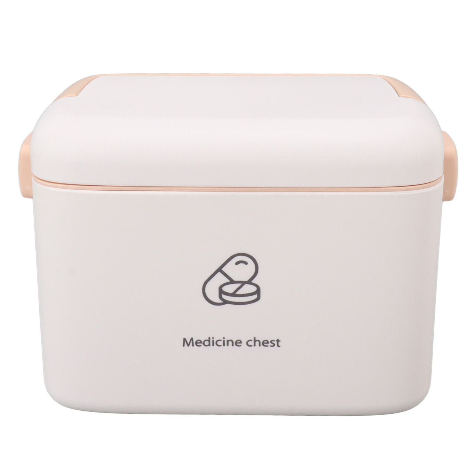Large Medicine Storage Box Organizer Container Family Emergency Medicine Case with Removable Tray Type B V1294-YM0521-3117230036612