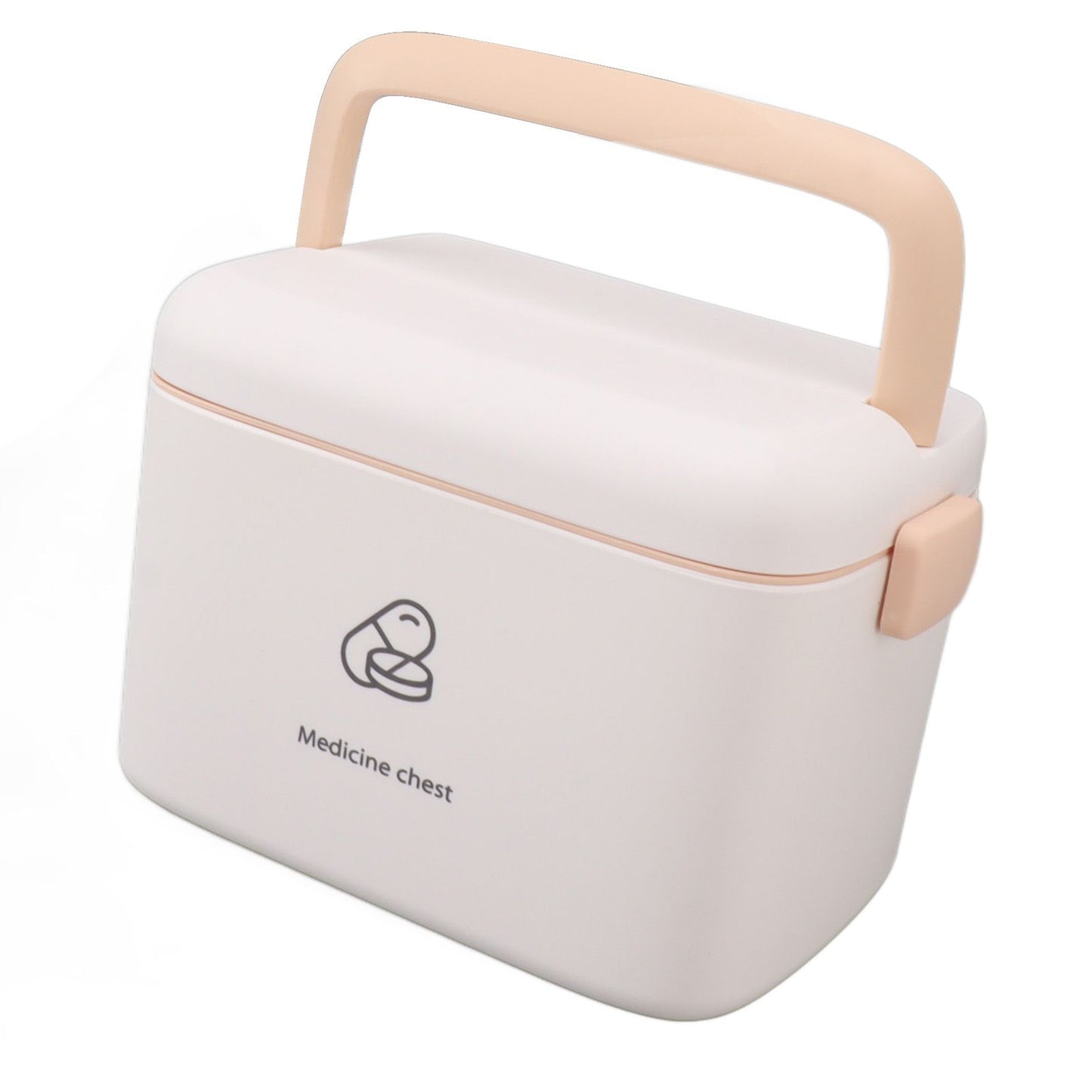 Large Medicine Storage Box Organizer Container Family Emergency Medicine Case with Removable Tray Type B V1294-YM0521-3117230036612