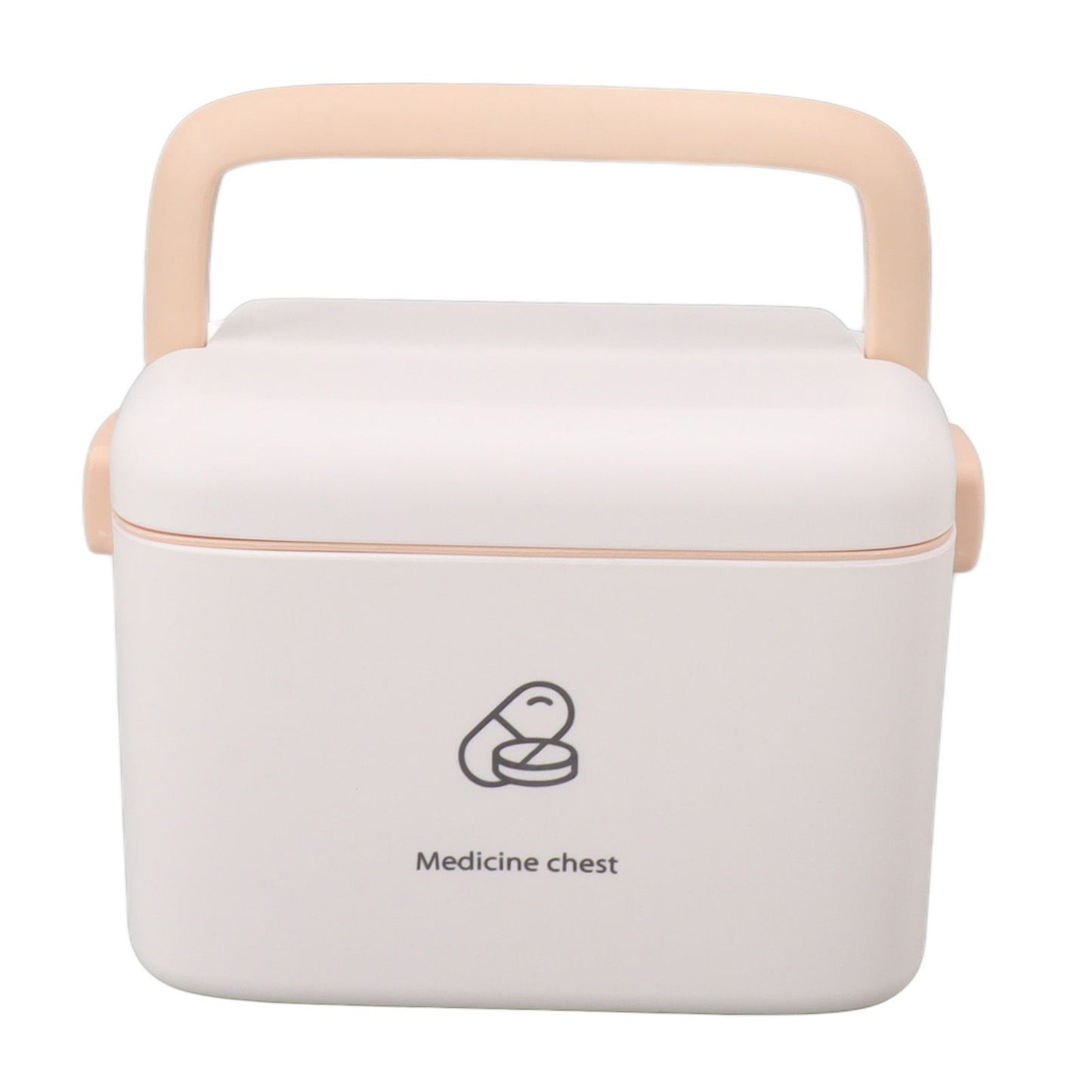 Large Medicine Storage Box Organizer Container Family Emergency Medicine Case with Removable Tray Type B V1294-YM0521-3117230036612