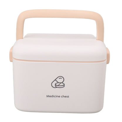 Large Medicine Storage Box Organizer Container Family Emergency Medicine Case with Removable Tray Type B V1294-YM0521-3117230036612