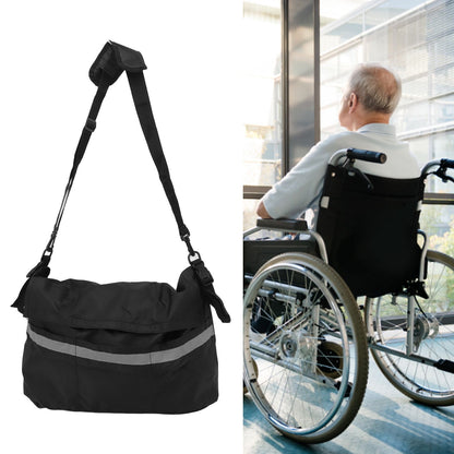 Walker Pouch Bag Polyester Foldable Wheelchair Backpack Carry Bag for Seniors Elderly V1294-YM0521-3117230038111