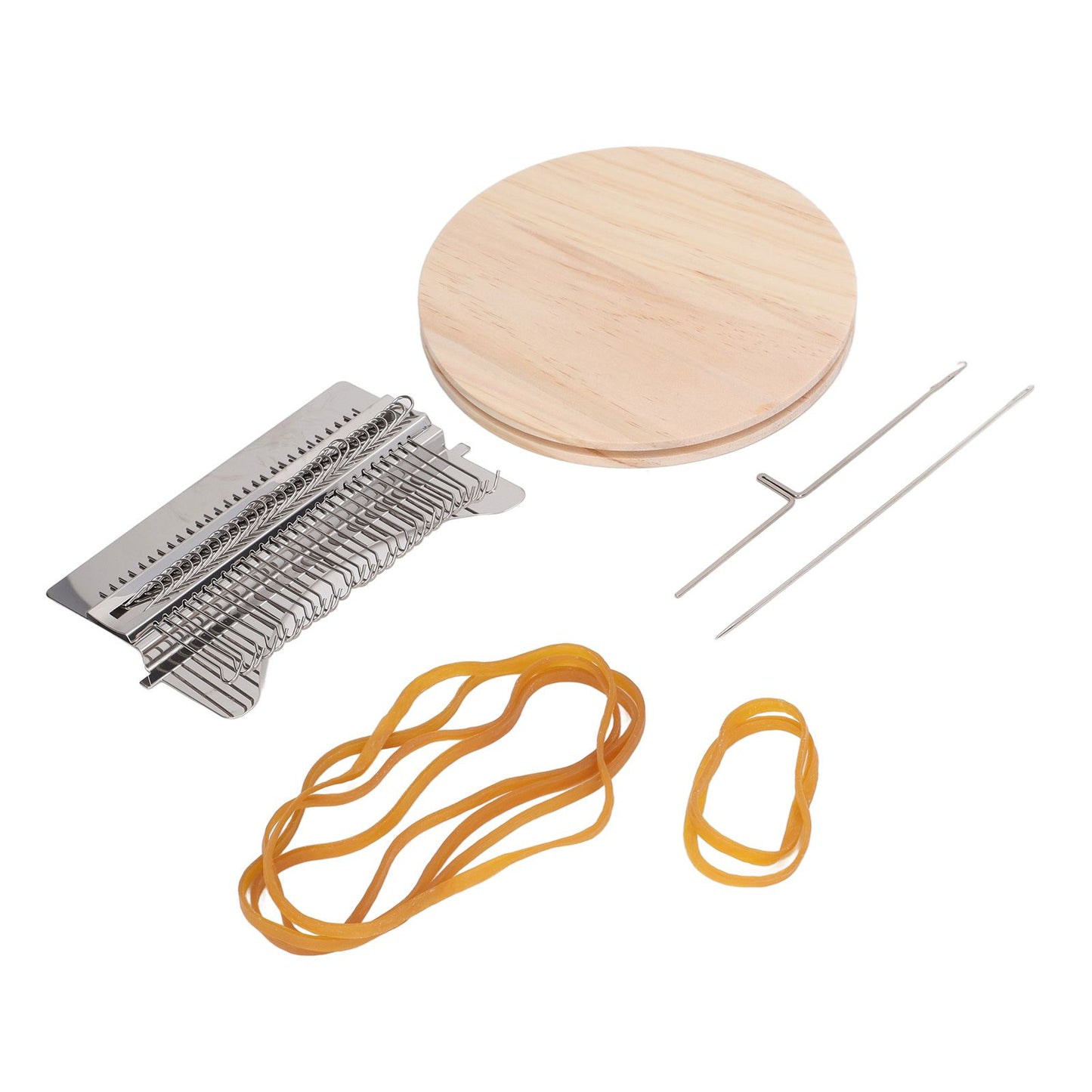 28 Pins Convenient Darning Loom Manual Darning Weaving Loom Tool for Socks Clothes V1294-YM0521-3117230040611