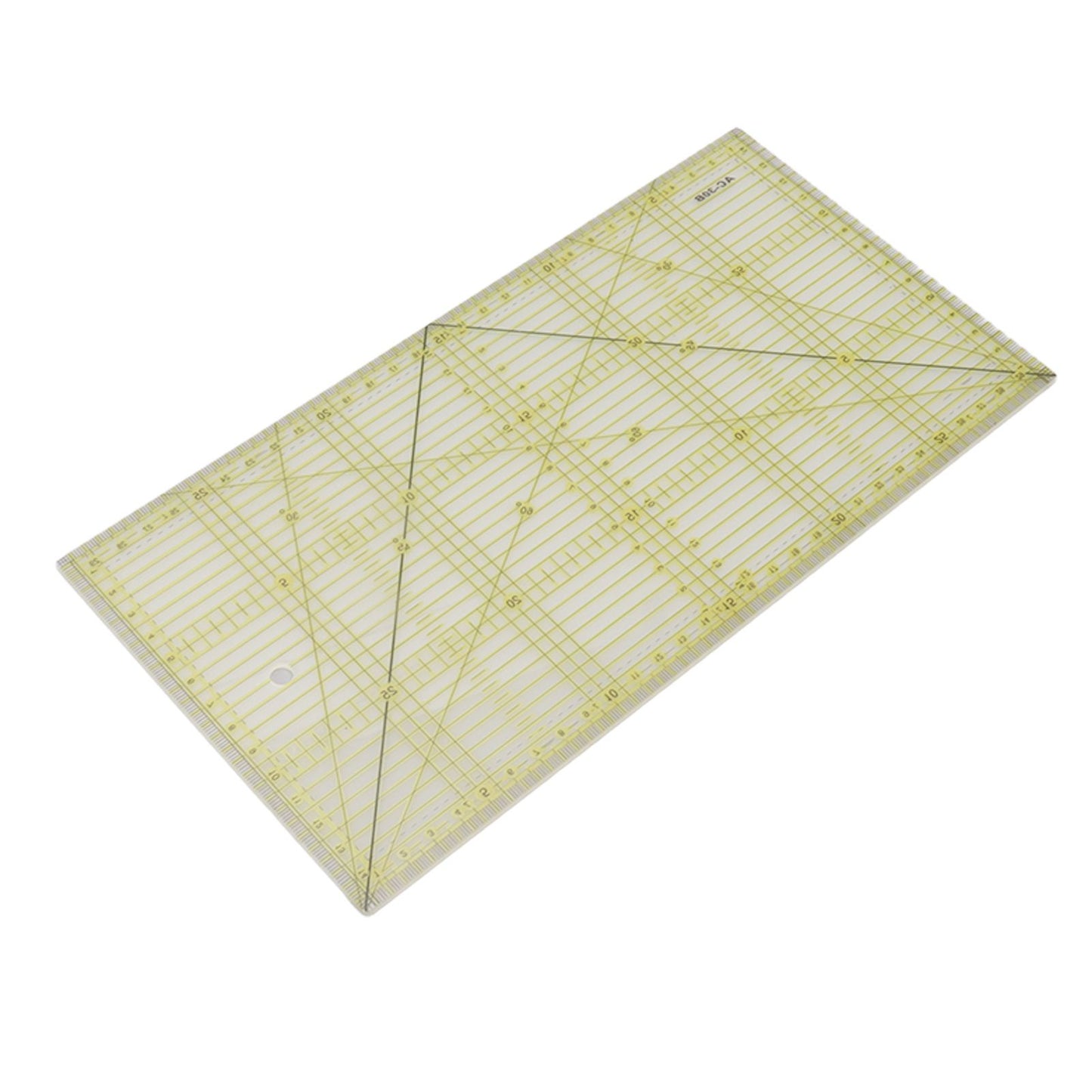 Acrylic Quilt Ruler DIY Precise Scale Transparent Quilting Ruler for Sewing Measuring Patchwork V1294-YM0521-3117230040811