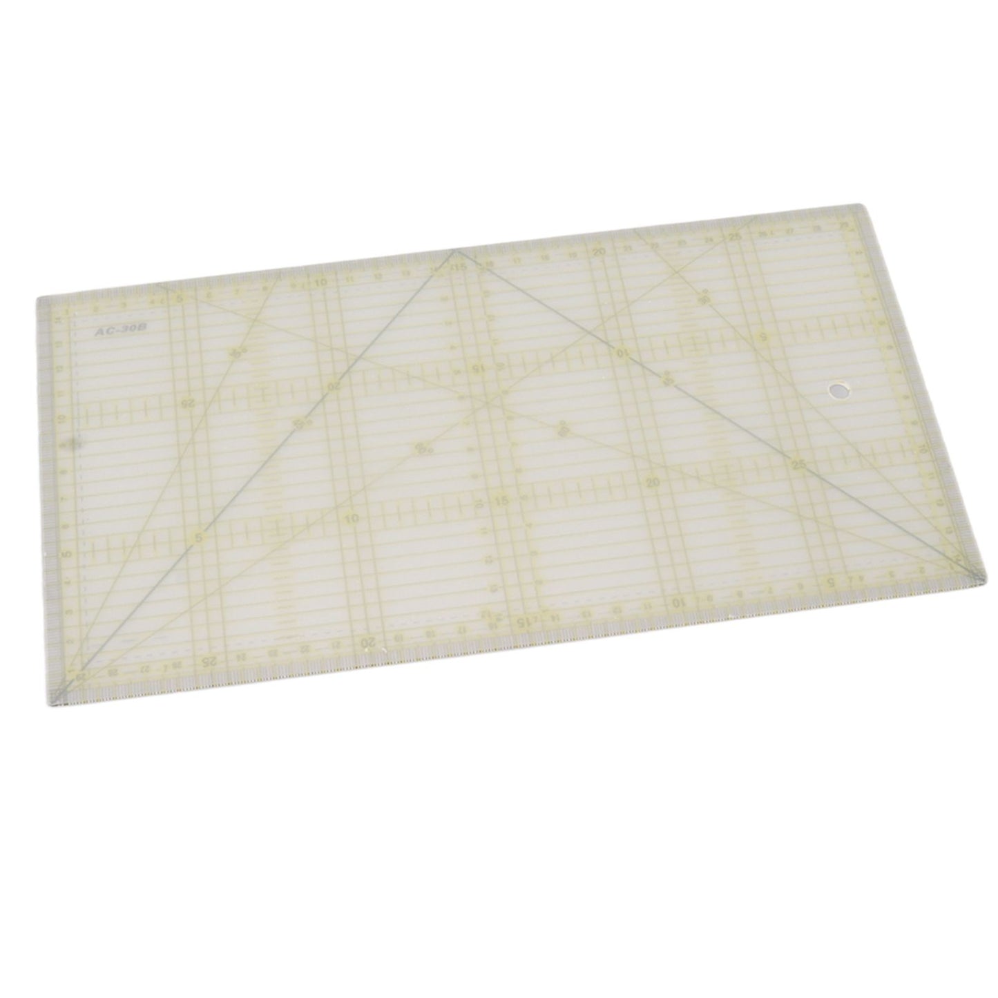Acrylic Quilt Ruler DIY Precise Scale Transparent Quilting Ruler for Sewing Measuring Patchwork V1294-YM0521-3117230040811