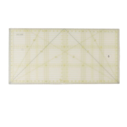 Acrylic Quilt Ruler DIY Precise Scale Transparent Quilting Ruler for Sewing Measuring Patchwork V1294-YM0521-3117230040811