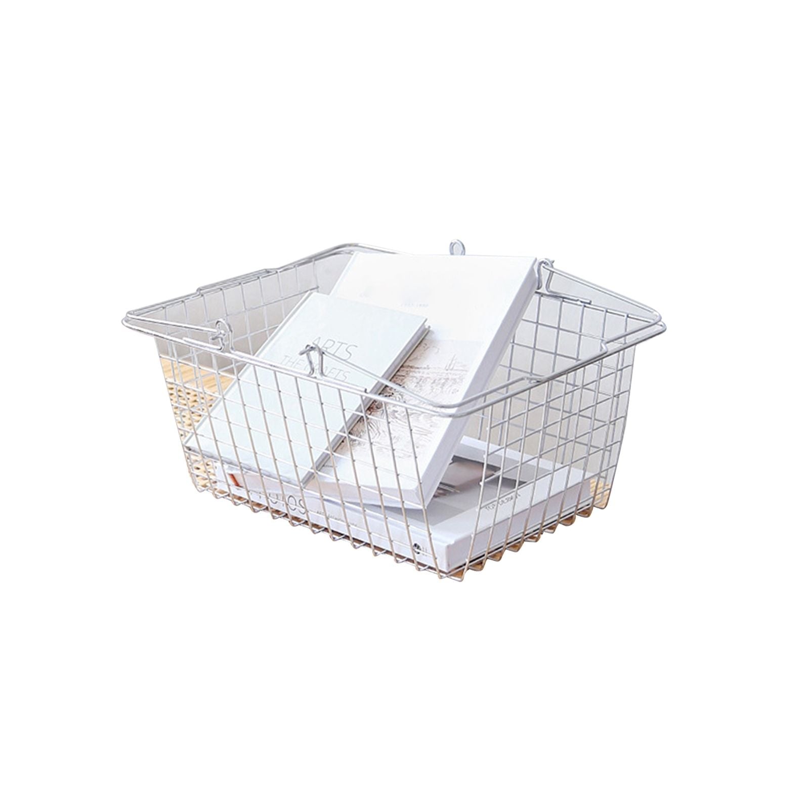 Storage Basket Convenient High Load Bearing Capacity for Bedroom Kitchen Dormitory Supplies Hand Storage V1294-YM0521-3117230041511
