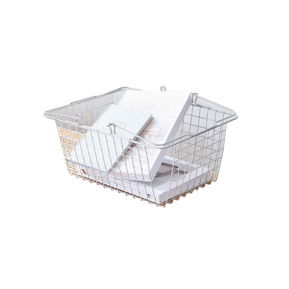 Storage Basket Convenient High Load Bearing Capacity for Bedroom Kitchen Dormitory Supplies Hand Storage V1294-YM0521-3117230041511