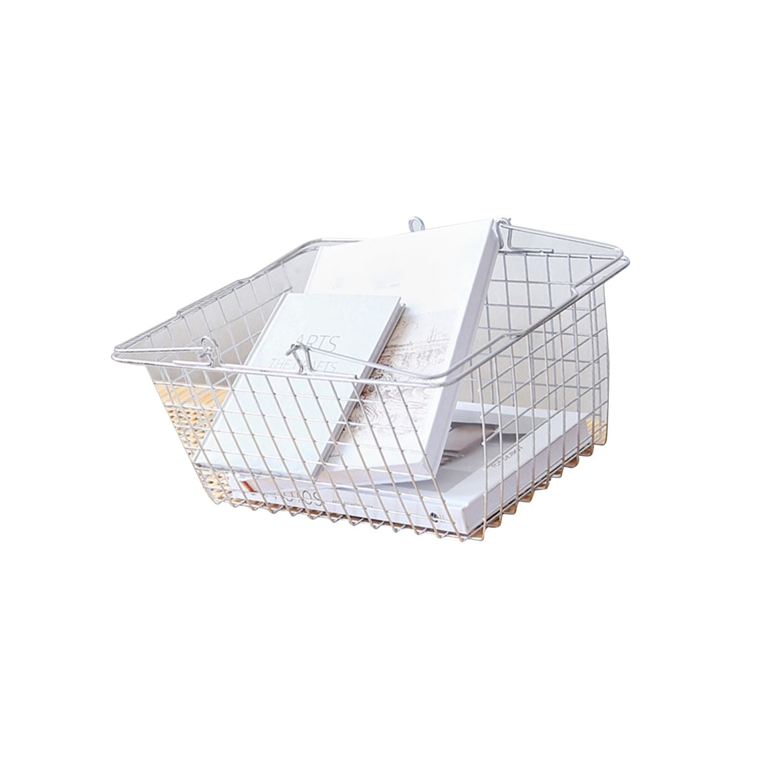 Storage Basket Convenient High Load Bearing Capacity for Bedroom Kitchen Dormitory Supplies Hand Storage V1294-YM0521-3117230041511