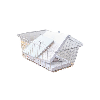 Storage Basket Convenient High Load Bearing Capacity for Bedroom Kitchen Dormitory Supplies Hand Storage V1294-YM0521-3117230041511