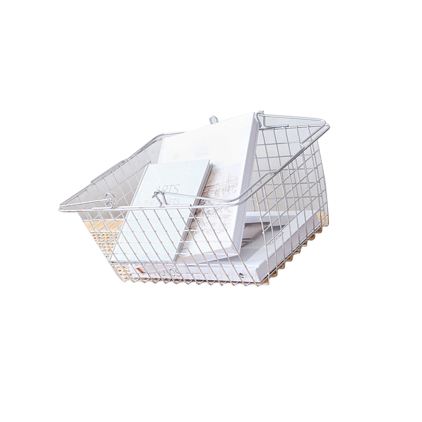 Storage Basket Convenient High Load Bearing Capacity for Bedroom Kitchen Dormitory Supplies Hand Storage V1294-YM0521-3117230041511