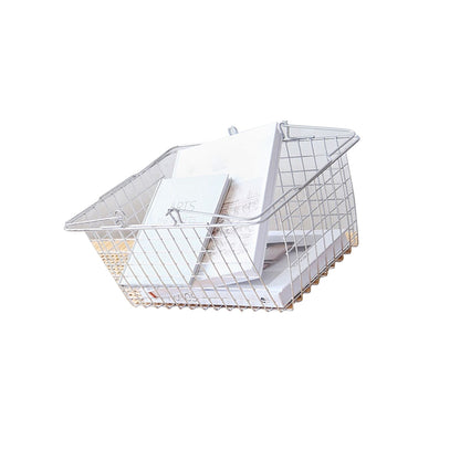 Storage Basket Convenient High Load Bearing Capacity for Bedroom Kitchen Dormitory Supplies Hand Storage V1294-YM0521-3117230041511
