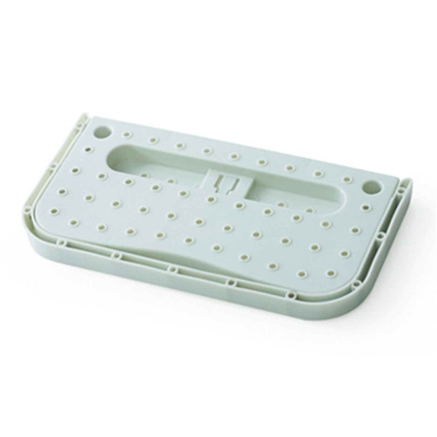 Wall Mounted Shoes Rack Adhesive Foldable Space Saving PP Door Shoe Hanger for Bathroom Blue Free Size V1294-YM0521-3117230042613