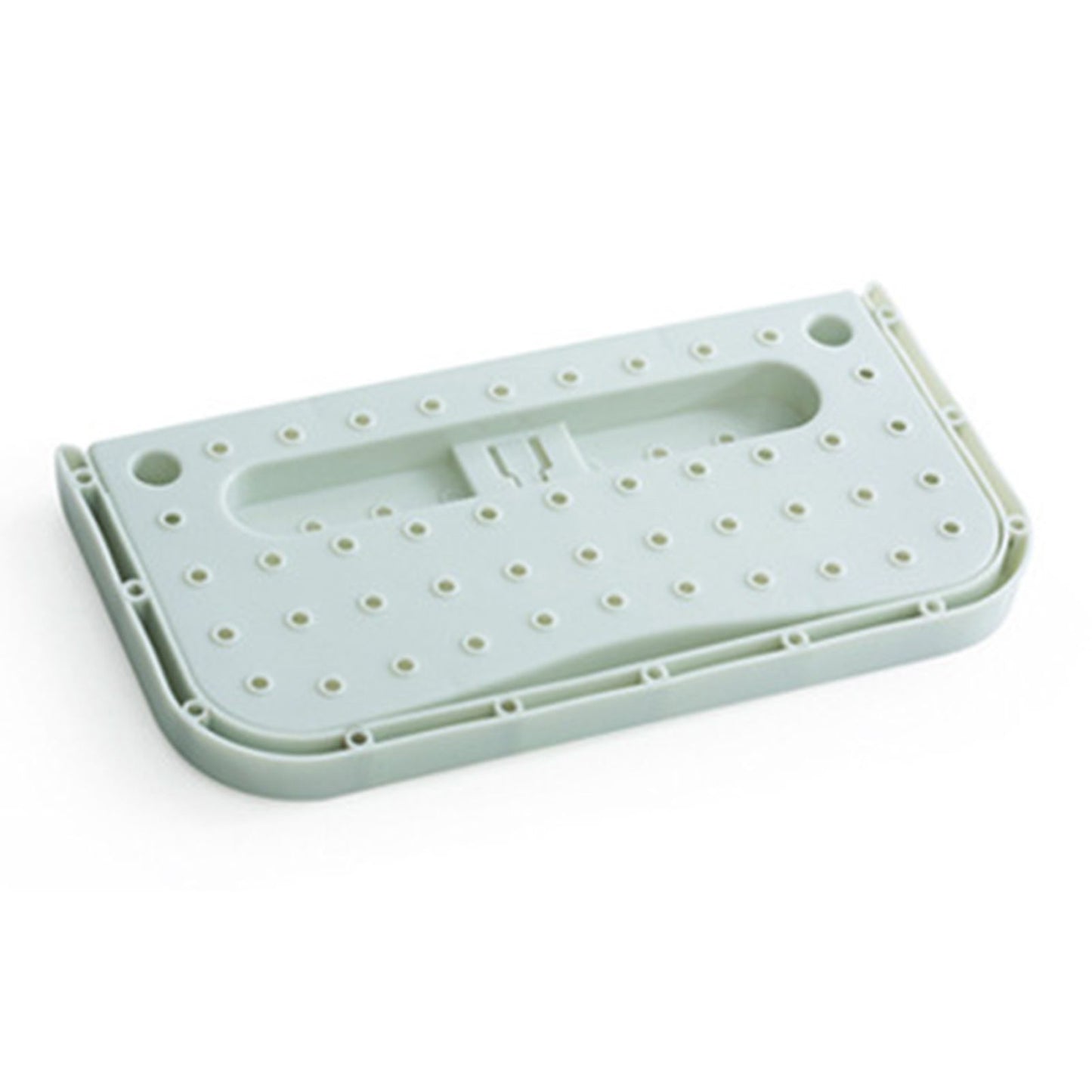 Wall Mounted Shoes Rack Adhesive Foldable Space Saving PP Door Shoe Hanger for Bathroom Blue Free Size V1294-YM0521-3117230042613