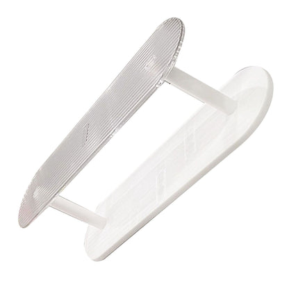 Figure Display Rack White Transparent Large Capacity Plastic Skin Care Rack Cosmetic Holder Stand Double Layer V1294-YM0521-3117230044511