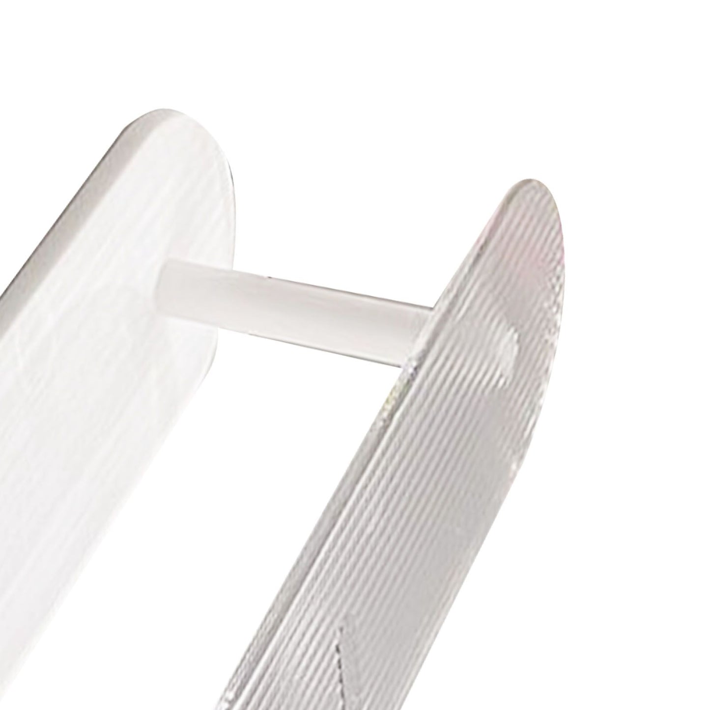 Figure Display Rack White Transparent Large Capacity Plastic Skin Care Rack Cosmetic Holder Stand Double Layer V1294-YM0521-3117230044511