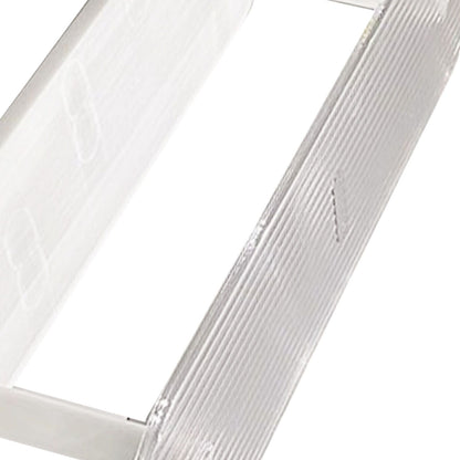 Figure Display Rack White Transparent Large Capacity Plastic Skin Care Rack Cosmetic Holder Stand Double Layer V1294-YM0521-3117230044511