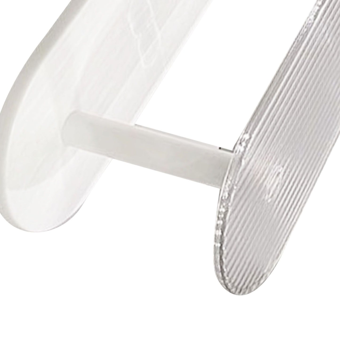 Figure Display Rack White Transparent Large Capacity Plastic Skin Care Rack Cosmetic Holder Stand Double Layer V1294-YM0521-3117230044511