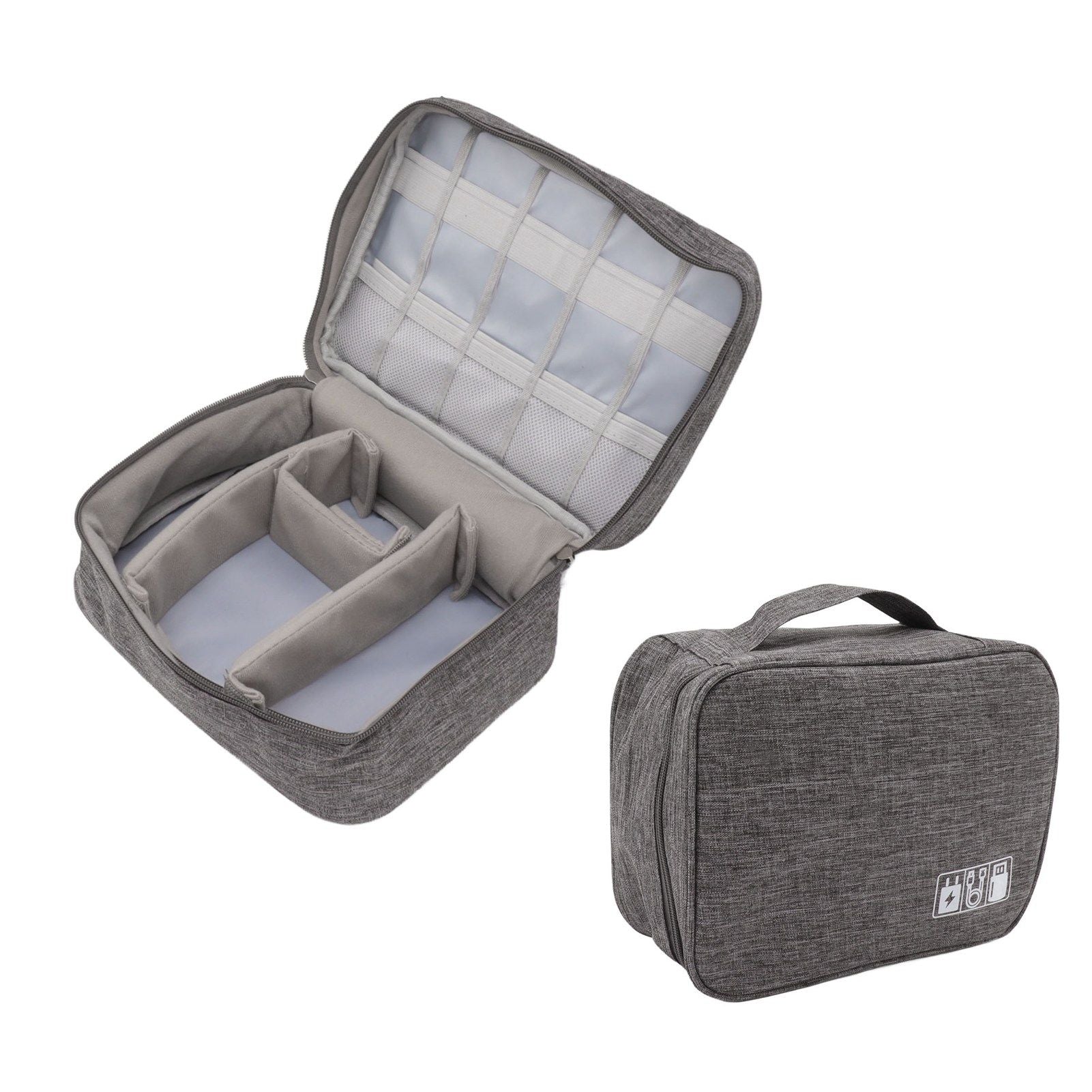 Portable Cord Bag Electronic Accessories Carry Case Waterproof Electronic Storage Bag for Chargers Hard V1294-YM0521-3117230048911